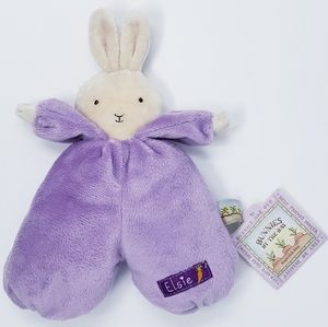 BUNNIES BY THE BAY Purple Bunny Stuffed Doll Toy